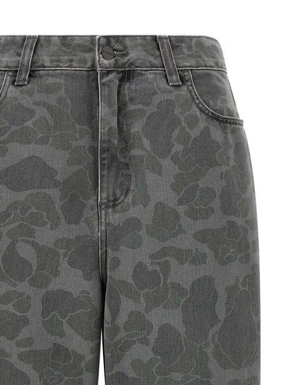 Carhartt Wip Gray Organic Cotton Tapered Jeans