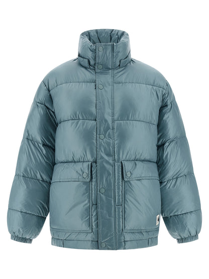 Carhartt Wip Blue Polyester Full-Length Jacket