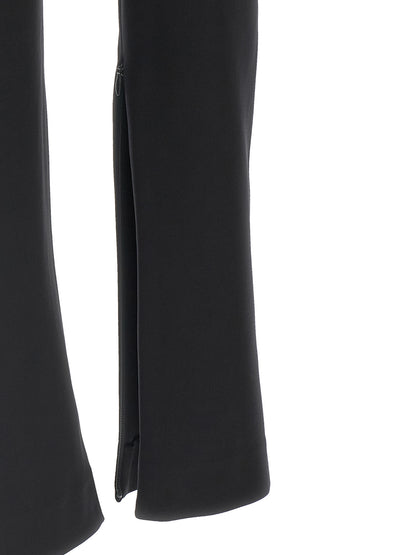 The Andamane Black Viscose Leggings