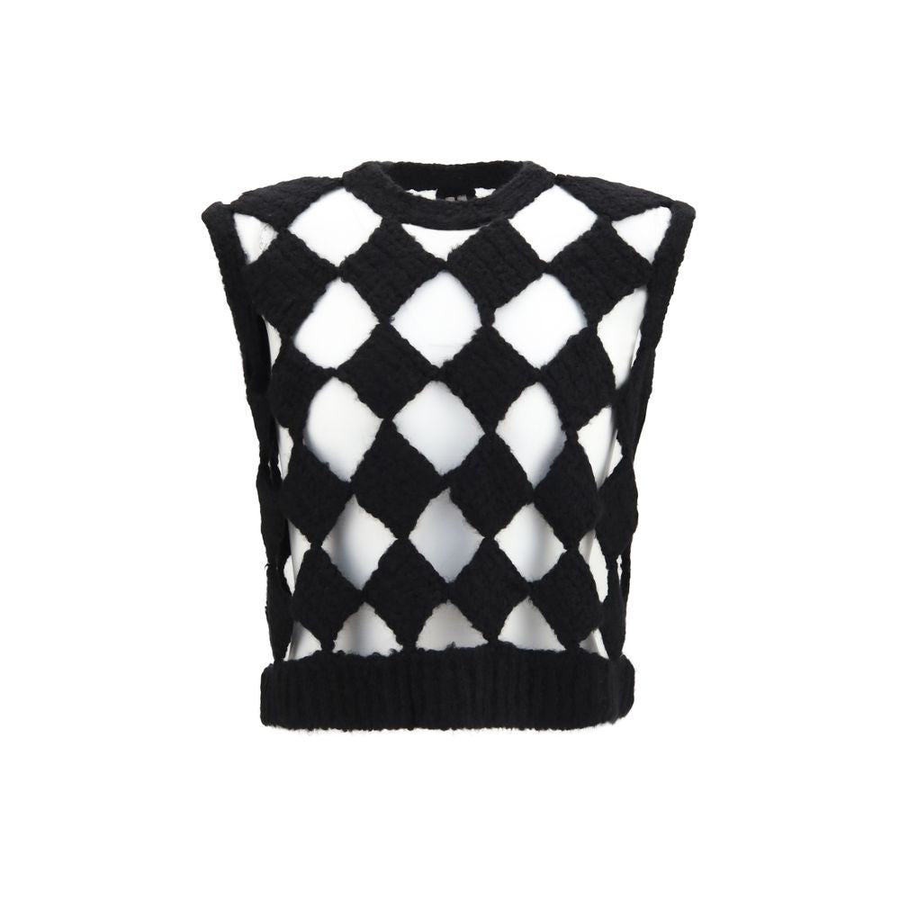 Rick Owens Black Cashmere Top