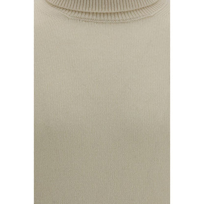 Aragona Cashmere White Cashmere Sweater