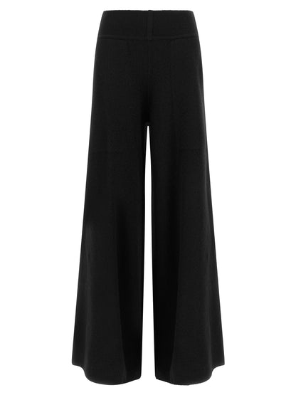 Rick Owens Black Cashmere Casual Pants