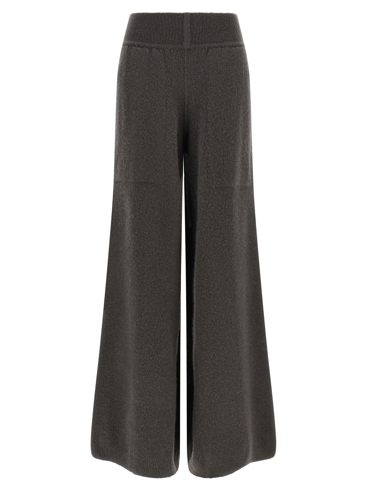 Rick Owens Gray Cashmere Casual Pants