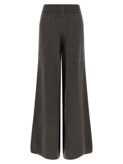 Rick Owens Gray Cashmere Casual Pants