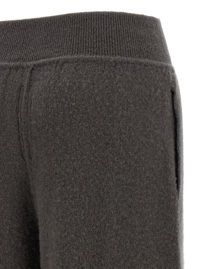 Rick Owens Gray Cashmere Casual Pants