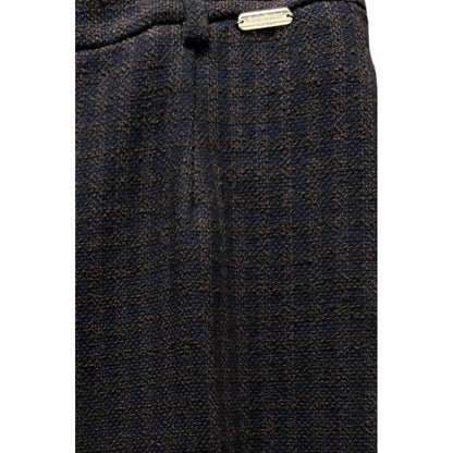 Baldinini Trend Blue Cotton Women Pants