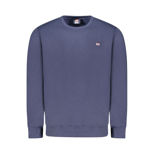 Norway 1963 Blue Cotton Men Sweater