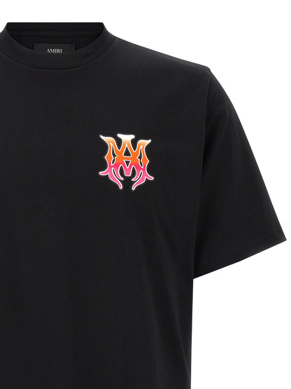 Amiri Black Cotton T-Shirt