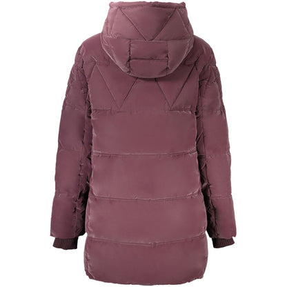 Desigual Viola Poliuretano Donna Jacket
