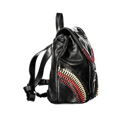 Desigual Black Polyurethane Women's Backpack
