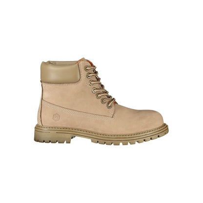 Lumberjack Beige Leather Women's Boot
