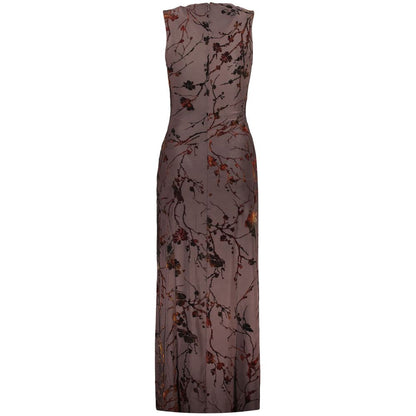 Desigual Brown Polyester Women's Dress