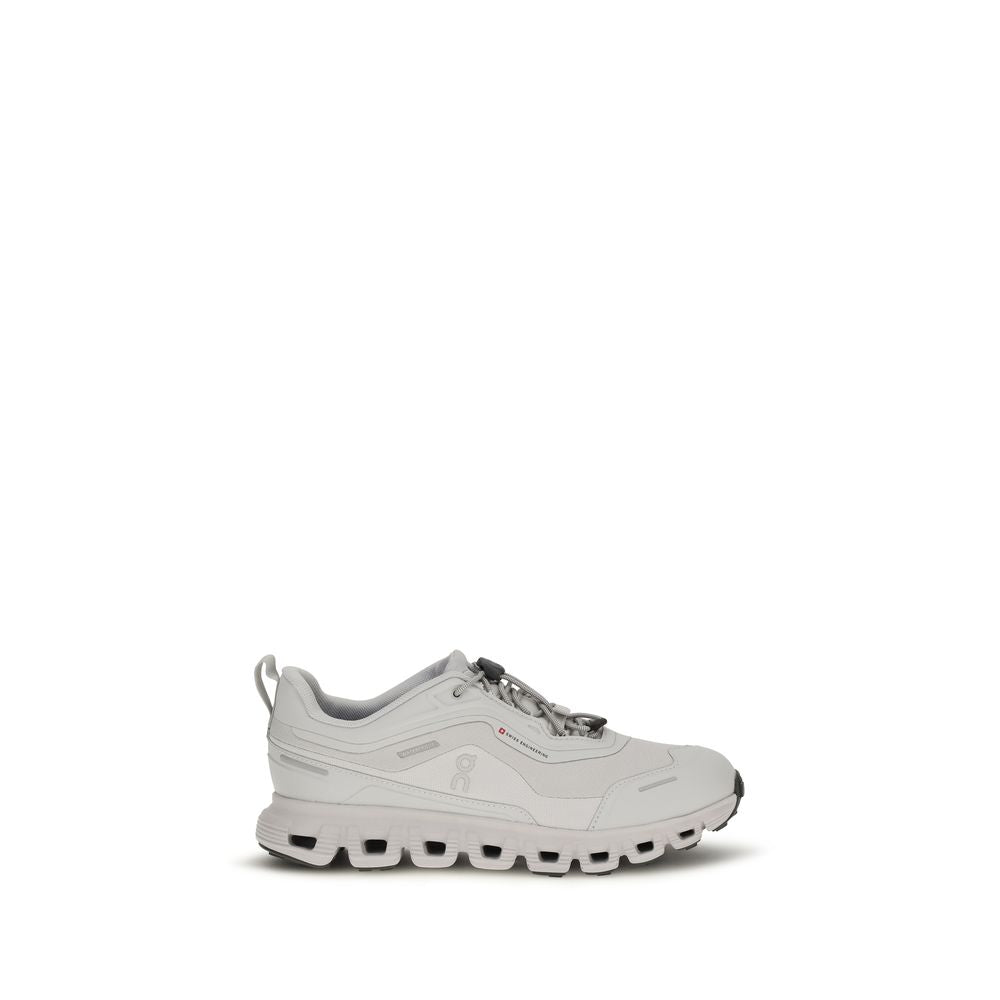 ON White Polyester Athletic Sneakers