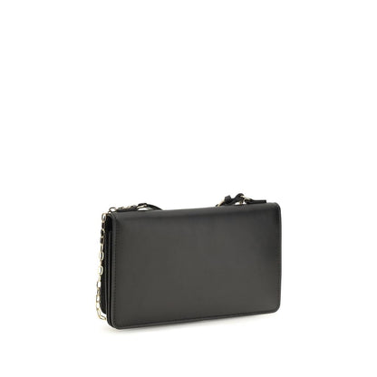 Fendi Black Calf Leather Bos Taurus Wallet
