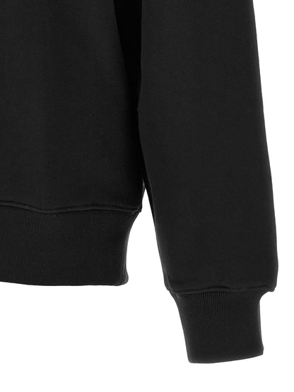 Maison Kitsuné Black Cotton Sweatshirt
