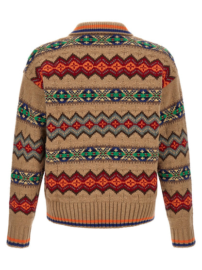 Polo Ralph Lauren Multicolor Wool Cardigan