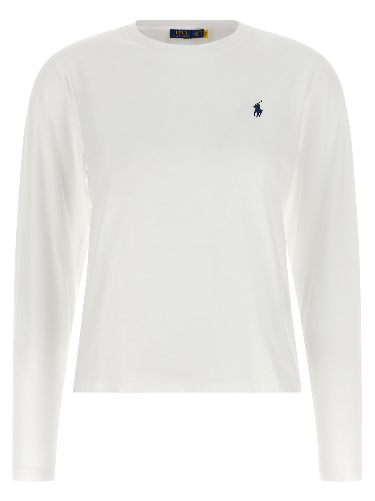 Polo Ralph Lauren White Cotton Long Sleeve T-Shirt
