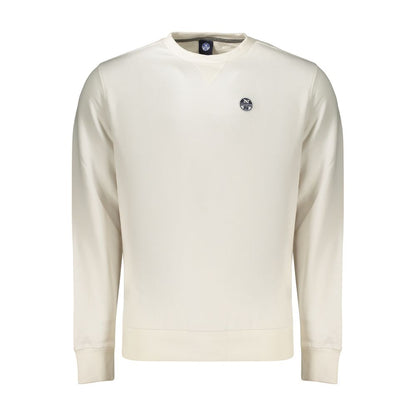 North Sails White Cotton Men's Sweatshirt