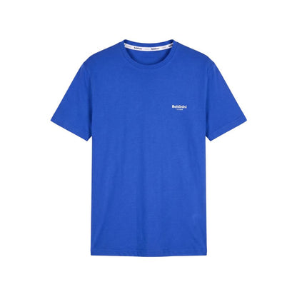 Baldinini Trend Blue Cotton Men T-shirt