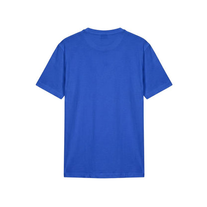 Baldinini Trend Blue Cotton Men T-shirt