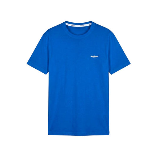 Baldinini Trend Blue Cotton Men T-Shirt