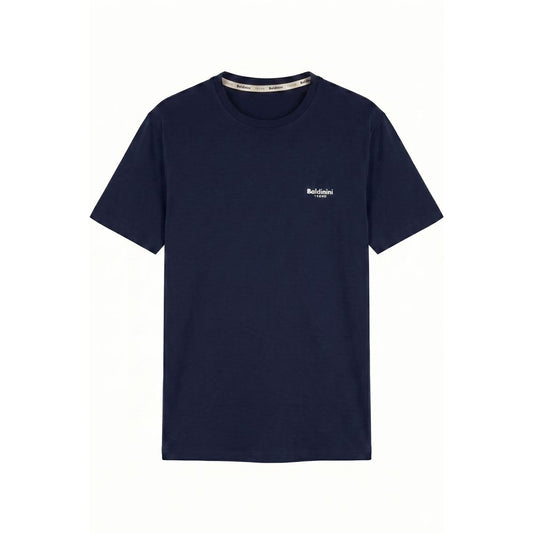 Baldinini Trend Blue Cotton Men's T-shirt