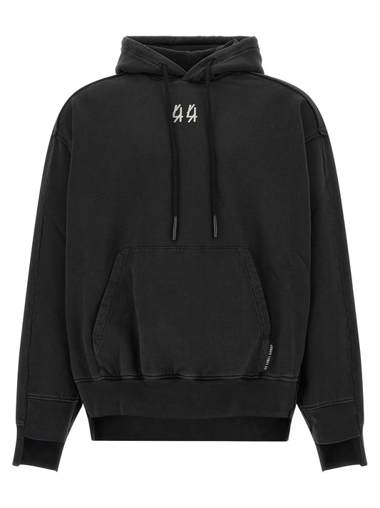 44 Label Group Black Cotton Sweatshirt