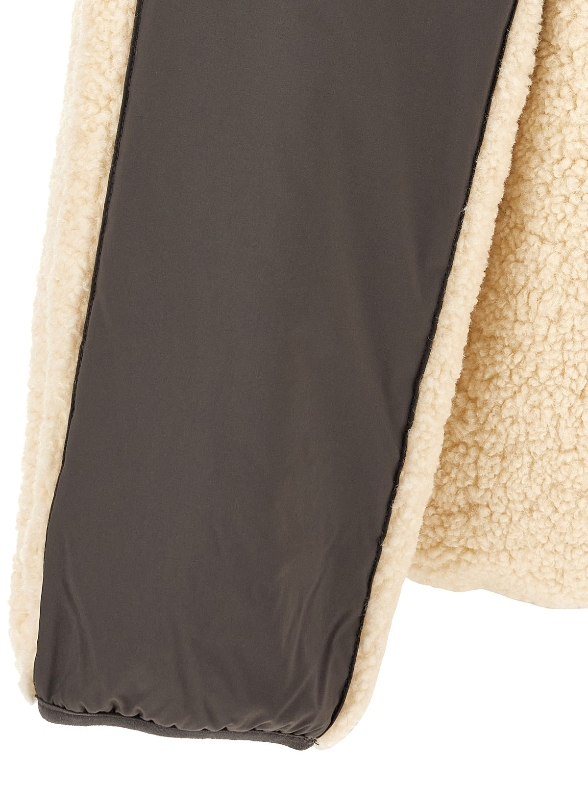 Maison Kitsuné Beige Polyester Full-Length Jacket