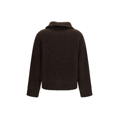 Brunello Cucinelli Brown Cashmere Sweatshirt