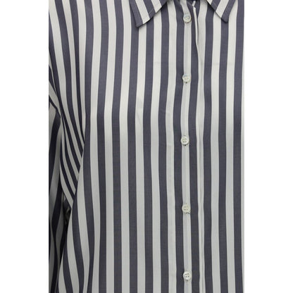 Brunello Cucinelli Multicolor Silk Shirt