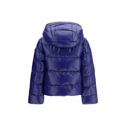 Peuterey Blue Polyamide Full-Length Jacket
