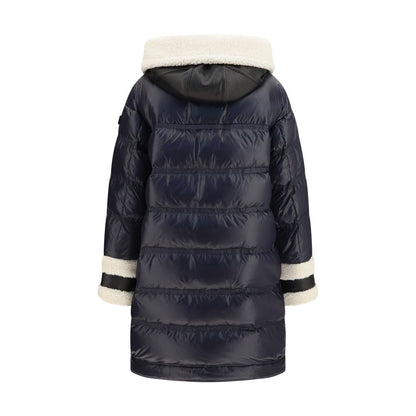 Peuterey Blue Polyamide Full-Length Jacket