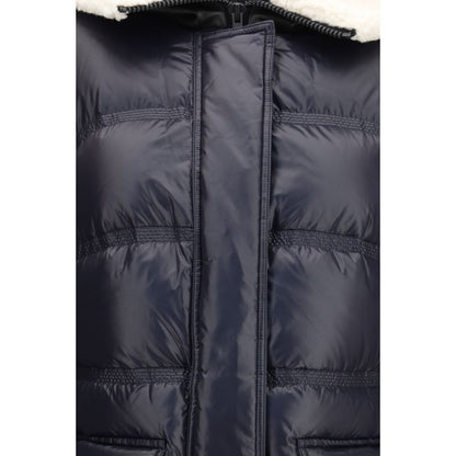 Peuterey Blue Polyamide Full-Length Jacket