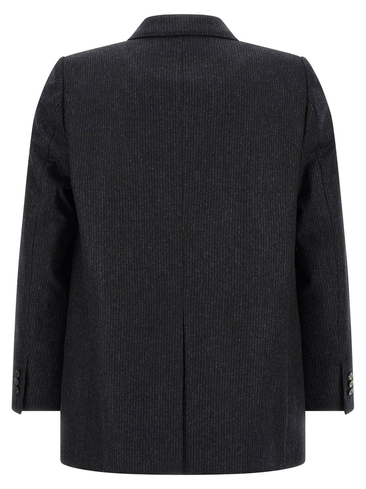 Alberto Biani Women's Single Breasted Wool Blazer - Gray