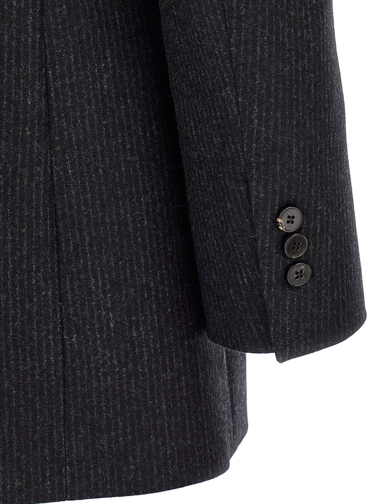 Alberto Biani Women's Single Breasted Wool Blazer - Gray