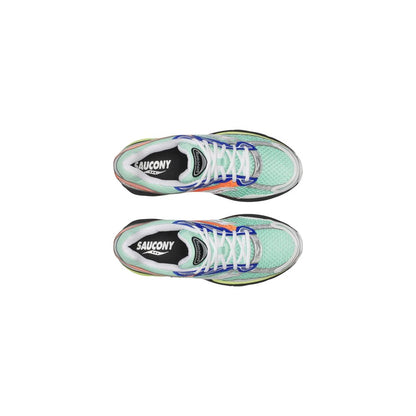 Athletic Sneakers Saucony men synthetic textile & mesh green featuring a avant-garde Men's Athletic Synthetic Textile & Mesh Sneakers design with a avant-garde athletic style for a refined finish.