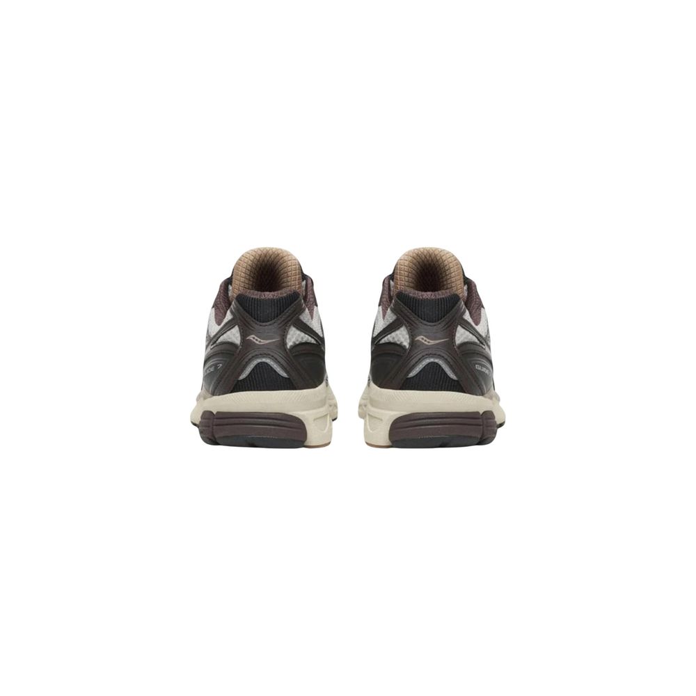 Athletic Sneakers by Saucony for men in synthetic textile & mesh brown presents a sleek silhouette, perfectly capturing the low-top style essence of City Men's Low Top Synthetic Textile & Mesh Athletic Sneakers with its sleek design and premium finish.