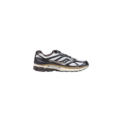 Athletic Sneakers by Saucony for men in synthetic textile & mesh brown features an effortless chic silhouette, showcasing the signature low-top style of the City Men's Low Top Synthetic Textile & Mesh Athletic Sneakers collection with a truly effortless chic finish.