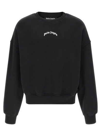 Palm Angels Bicolor Cotton Sweatshirt