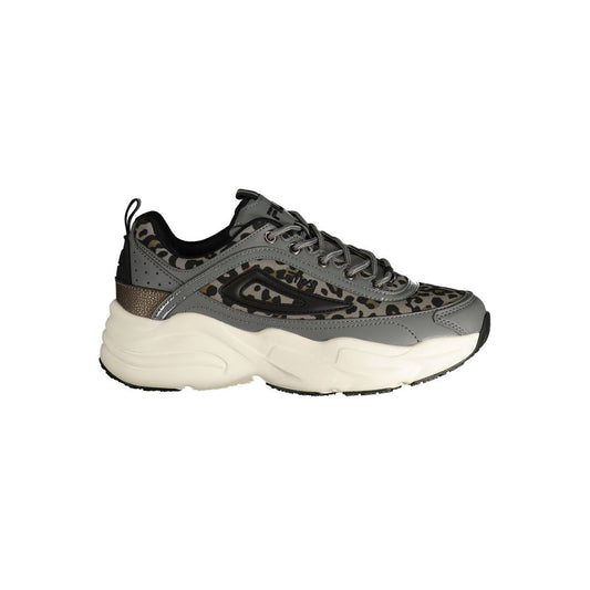 Fila Gray Polyester Women's Sneaker