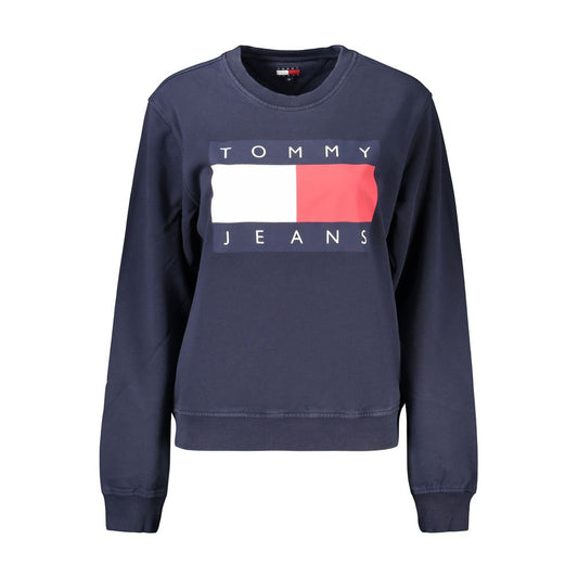 Tommy Hilfiger Blue Cotton Women's Sweatshirt