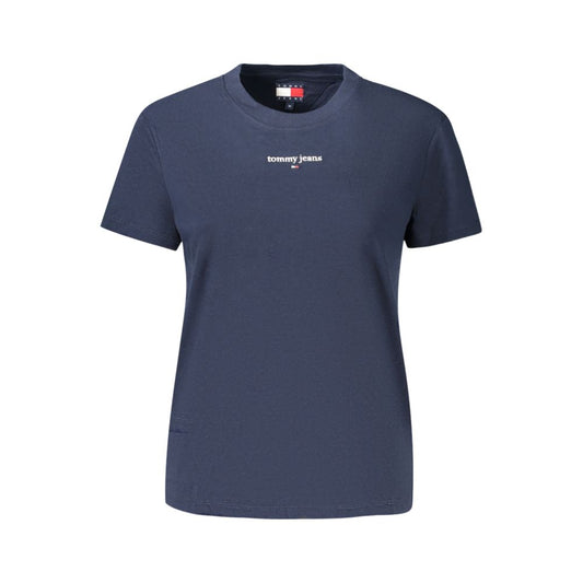 Tommy Hilfiger Blue Cotton Woman T-Shirt