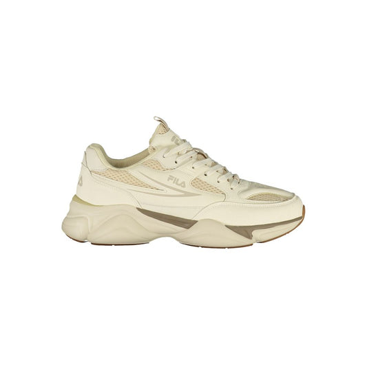 Fila White Polyester Men's Sneaker