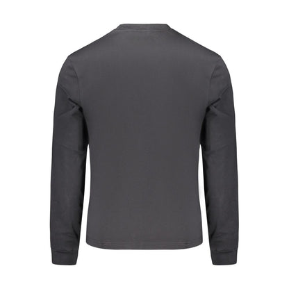 T-Shirt by Napapijri for men in cotton black & print features a plush silhouette, showcasing a sophisticated and for a truly plush finish.