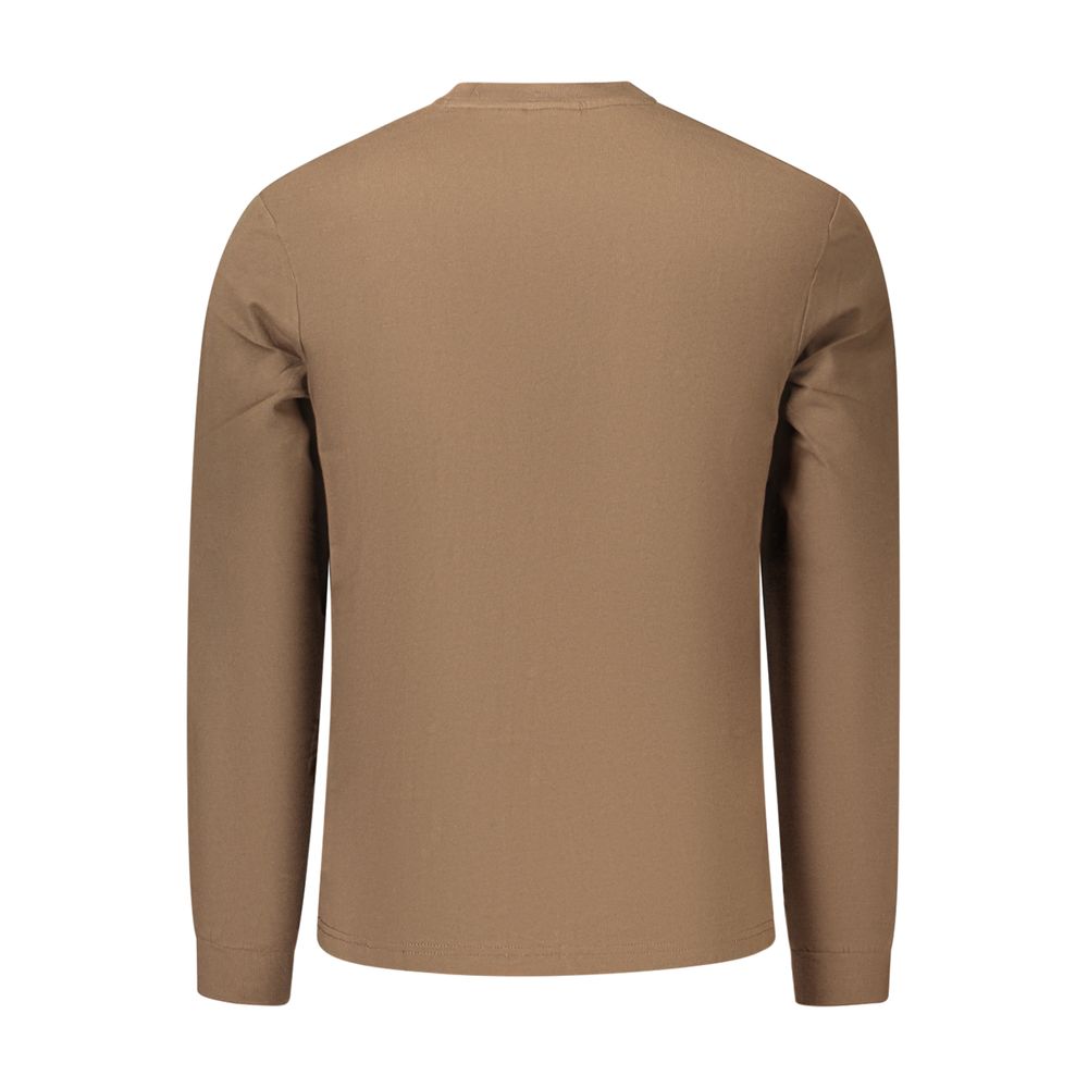 Napapijri Brown Cotton T-Shirt