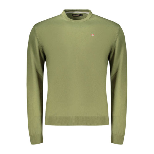 Napapijri Green Cotton Sweatshirt