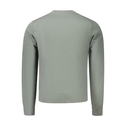Hugo Boss Green Cotton Sweatshirt