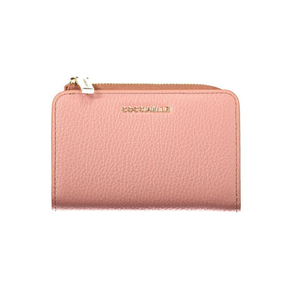 Coccinelle Pink Leather Wallet