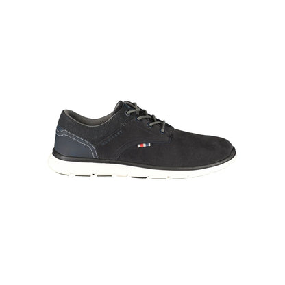 Navigare Blue Polyester Athletic Sneakers