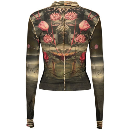 Desigual Black Elastane T-Shirt